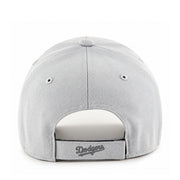 '47 Brand Los Angeles Dodgers Steel Gray Two Tone MVP Adjustable Hat back view