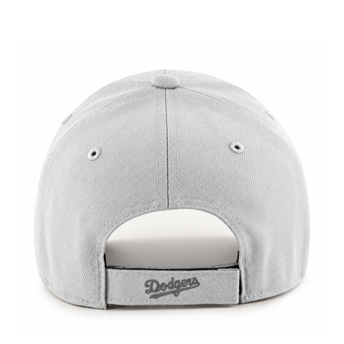 '47 Brand Los Angeles Dodgers Steel Gray Two Tone MVP Adjustable Hat back view