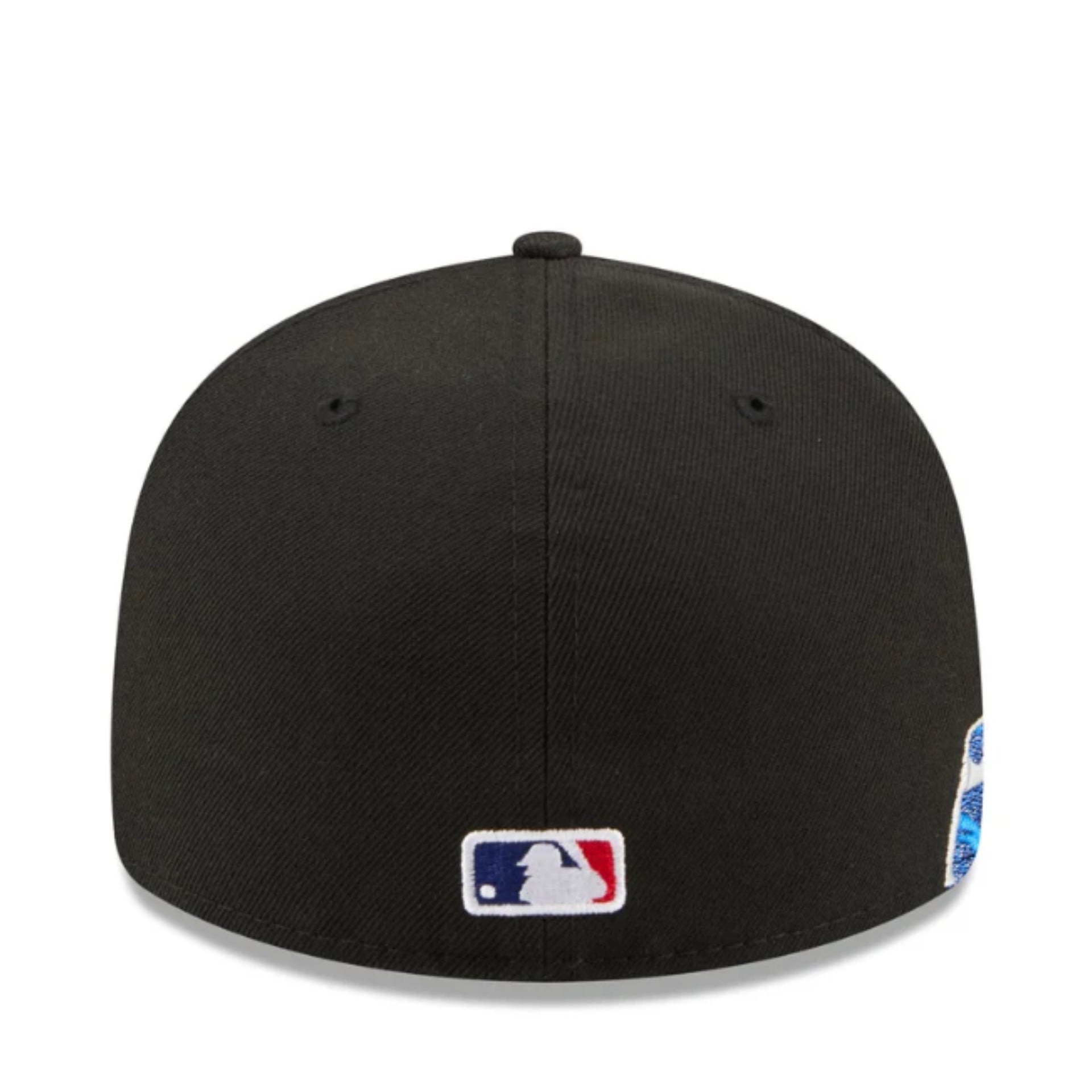 New Era Los Angeles Dodgers Surf Tide Black 59FIFTY Fitted Hat back view