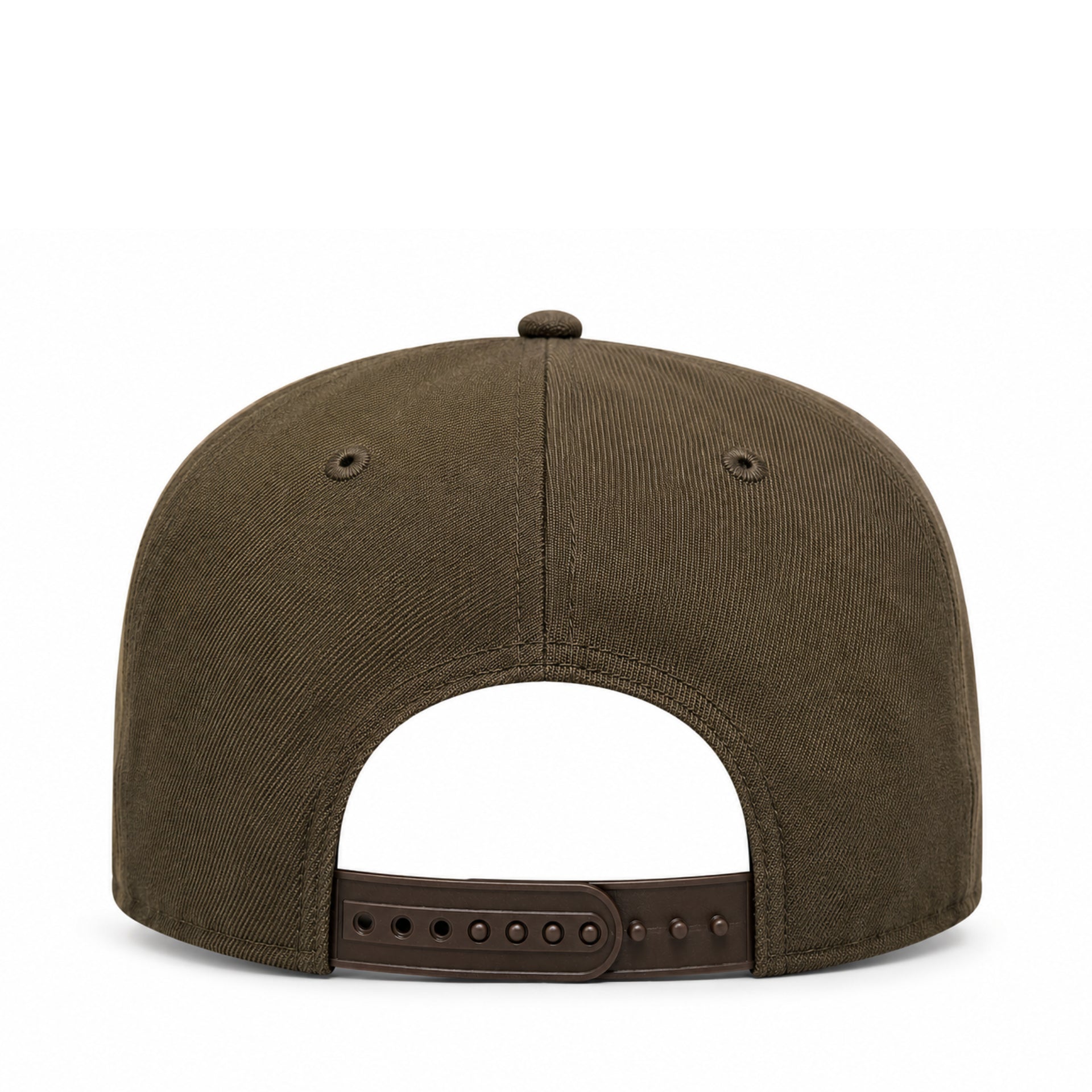 New Era Los Angeles Dodgers Walnut Brown 9FIFTY Snapback Hat back view