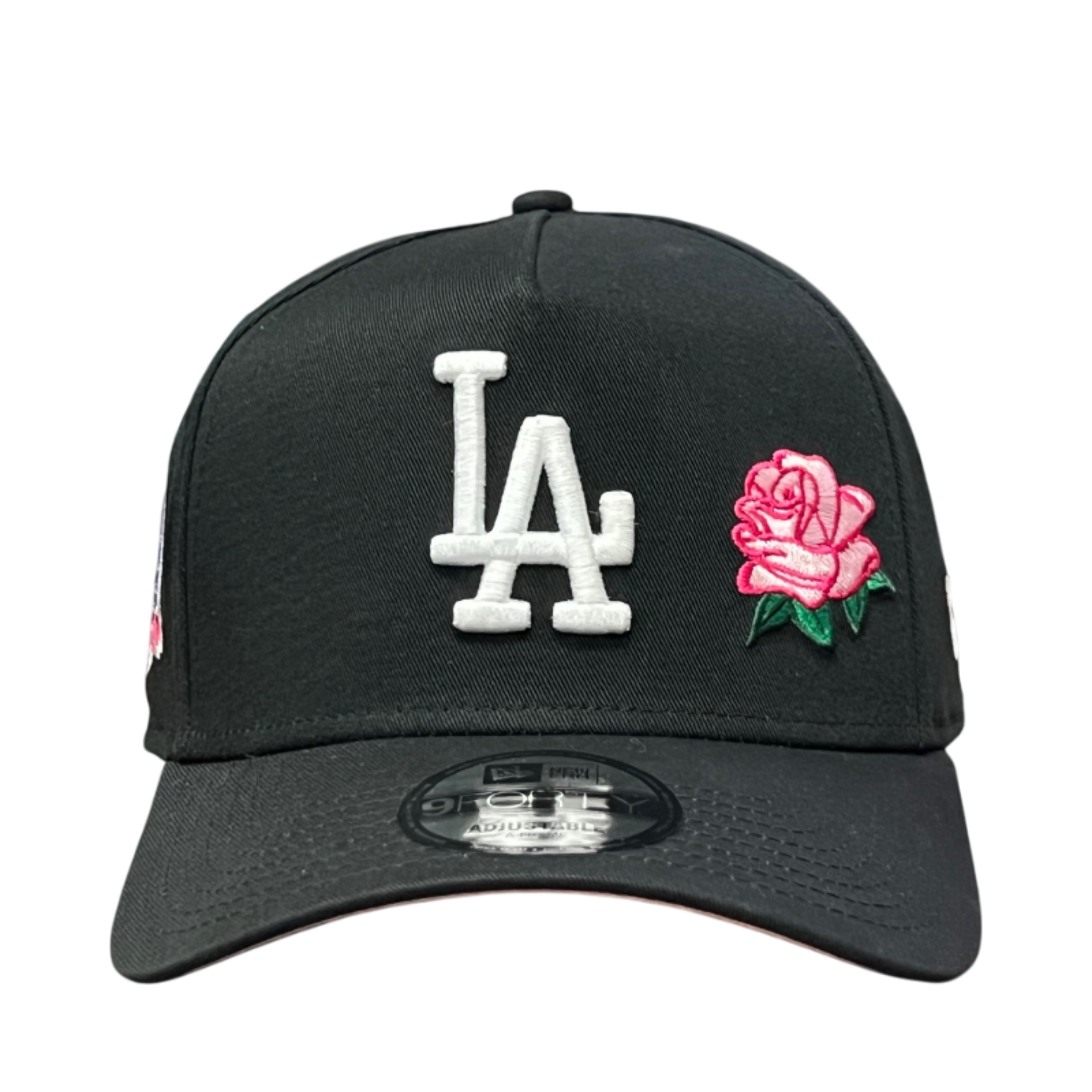 Los Angeles Dodgers 60th Rose 9FORTY A-Frame Snapback