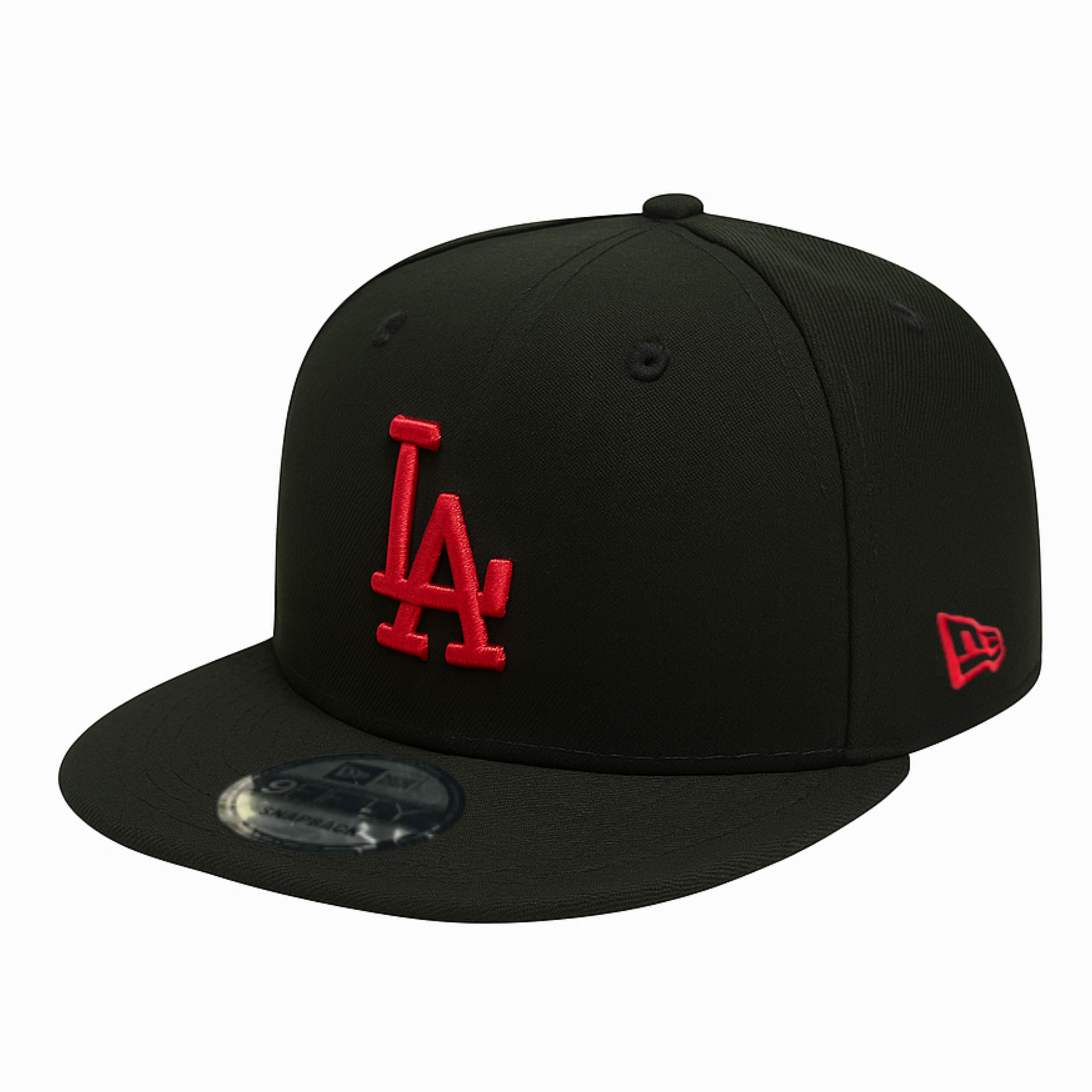 New Era Los Angeles Dodgers Black Red 9FIFTY Snapback Hat