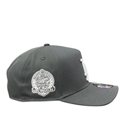 side of Los Angeles Dodgers Graphite 9FORTY A-Frame Snapback