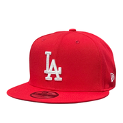 Los Angeles Dodgers Red 9FIFTY Snapback Hat