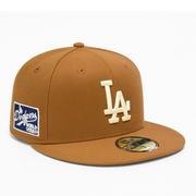 New Era Los Angeles Dodgers World Series Camel 59FIFTY Fitted Hat