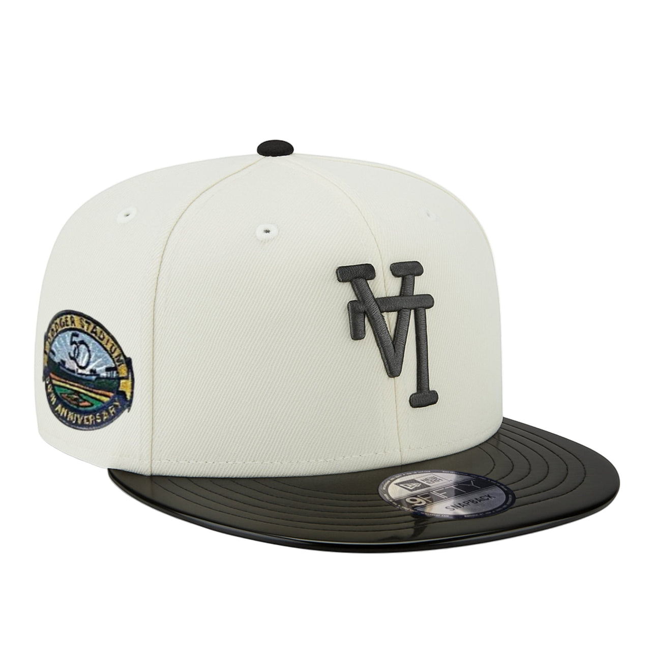 New Era Los Angeles Dodgers Upside Down Dodgers Stadium Chrome 9FIFTY Snapback Hat