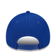 Back of New Era Boston Red Sox Blue A-Frame 9FORTY Snapback Hat