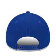 Back of New Era Los Angeles Lakers Dark Blue 9FORTY A-Frame Snapback Hat