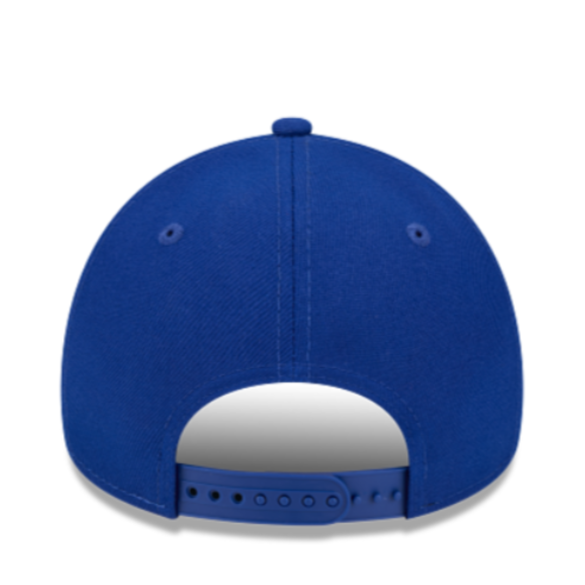 Back of New Era Los Angeles Lakers Dark Blue 9FORTY A-Frame Snapback Hat