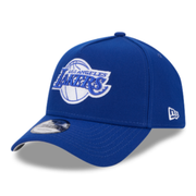 New Era Los Angeles Lakers Dark Blue 9FORTY A-Frame Snapback Hat