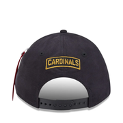 Back View of New Era X Alpha Industries St. Louis Cardinals 9FORTY M-Crown A-Frame Snapback Hat