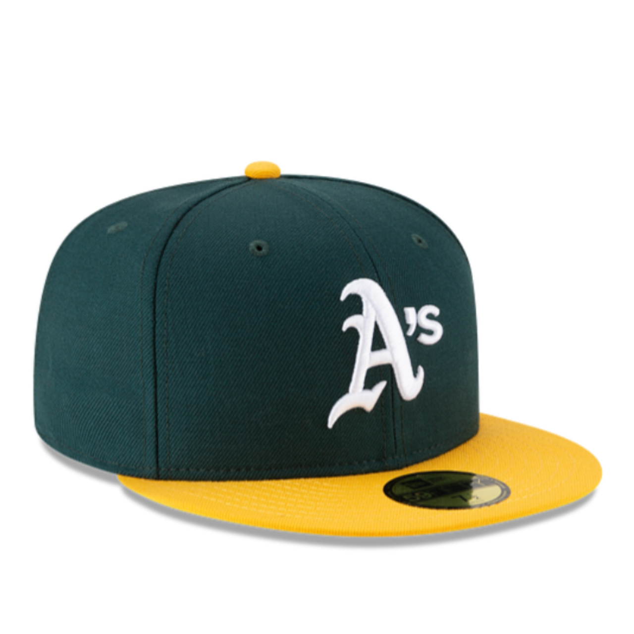Side View of New Era Oakland Athletics A's World Series 1989 59FIFTY Fitted Hat