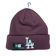 Los Angeles Dodgers Maroon Cuff Knit Beanie