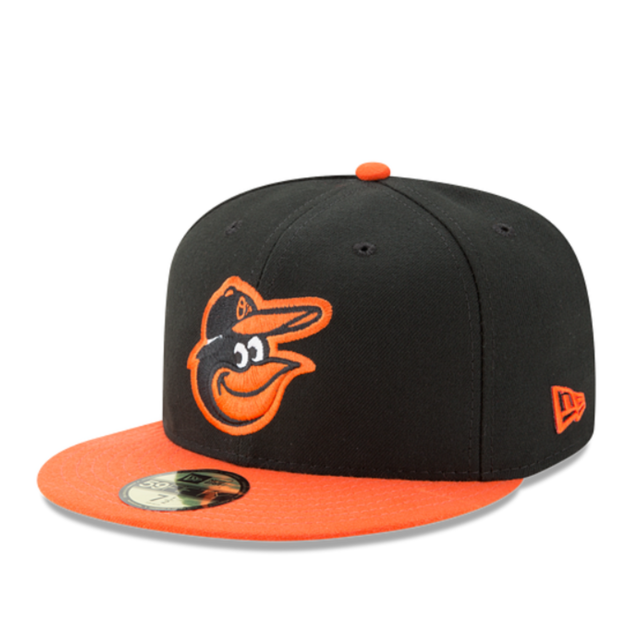New Era Baltimore Orioles Duck Black Orange 2 Tone 59FIFTY Fitted Hat