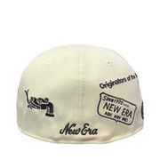 back of Mexico Baseball Collection Brown 59FIFTY Fitted Hat