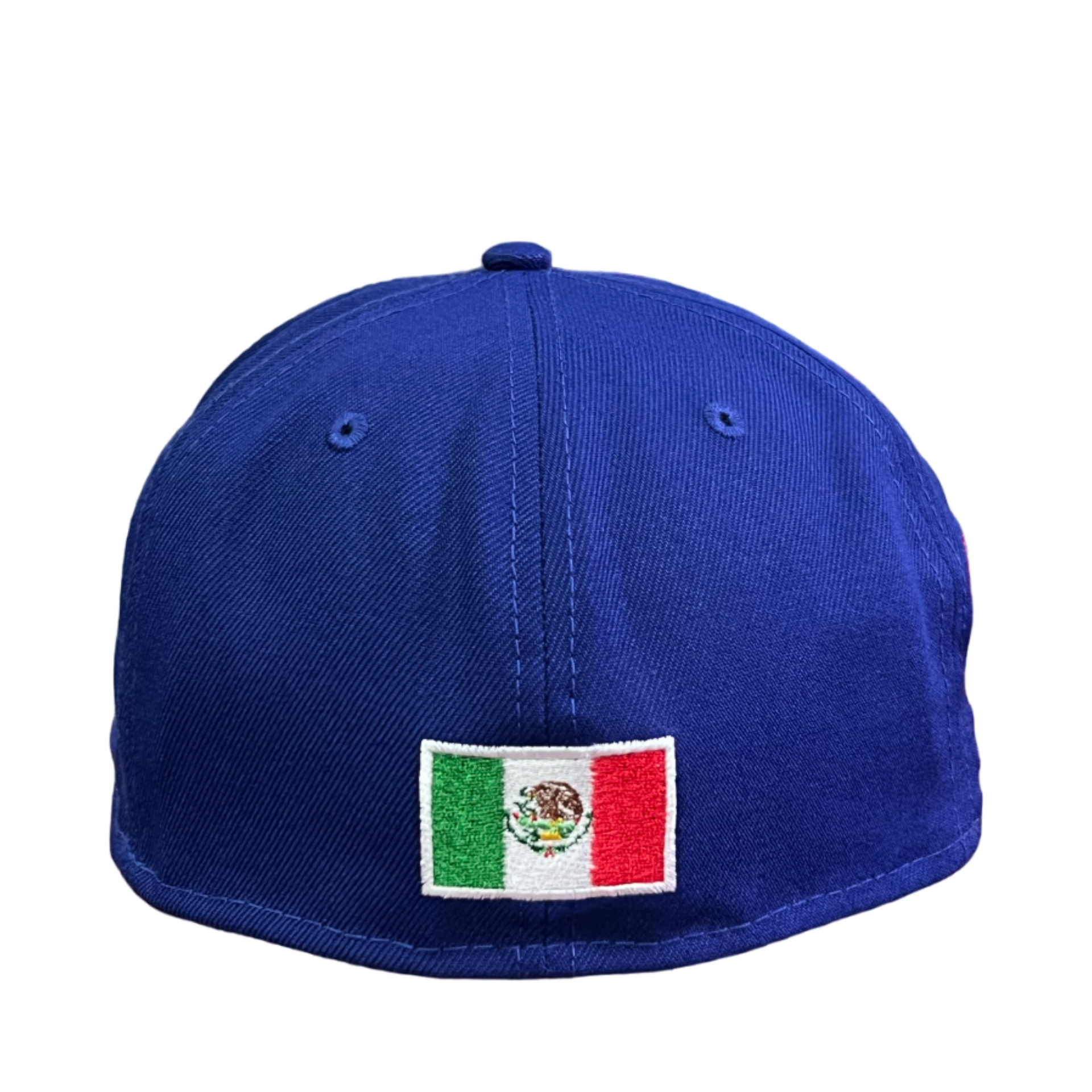 Blue Mexico Flag with Rooster New Era Fitted hat