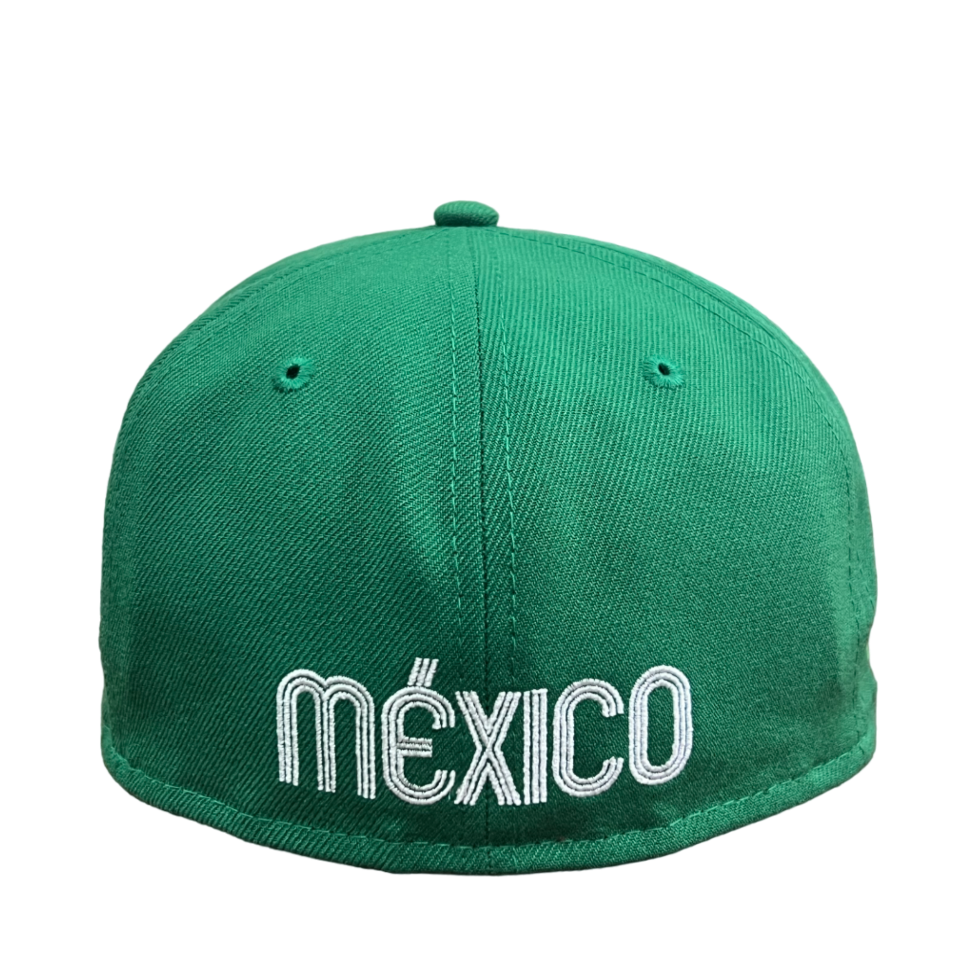 Green mexico flag baseball new era fitted hat