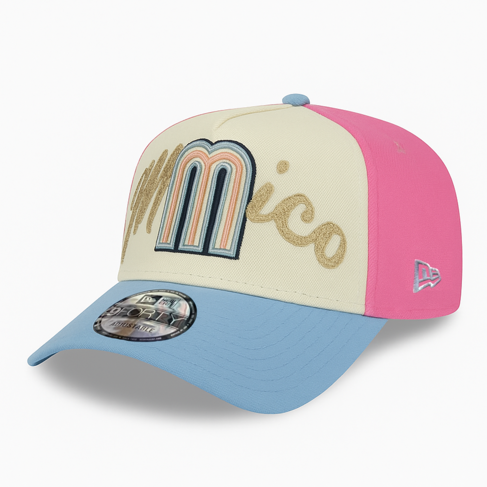 Mexico Baseball Front Wordmark 9Forty A-Frame Snapback Hat
