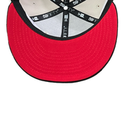 Mexico Flag Baseball tan black New Era Fitted Hat