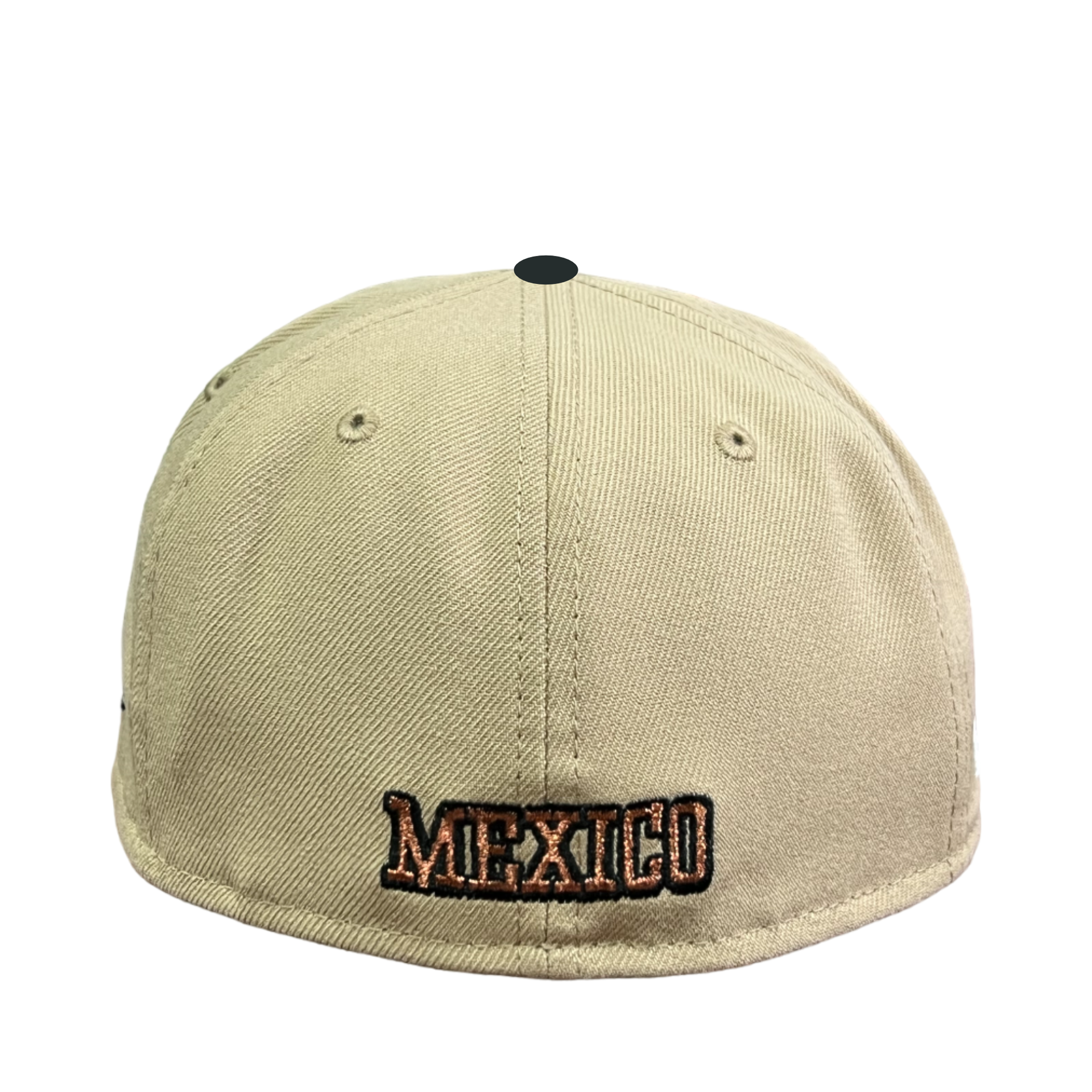 New Era Mexico Baseball Walnut Brown Black FItted Hat