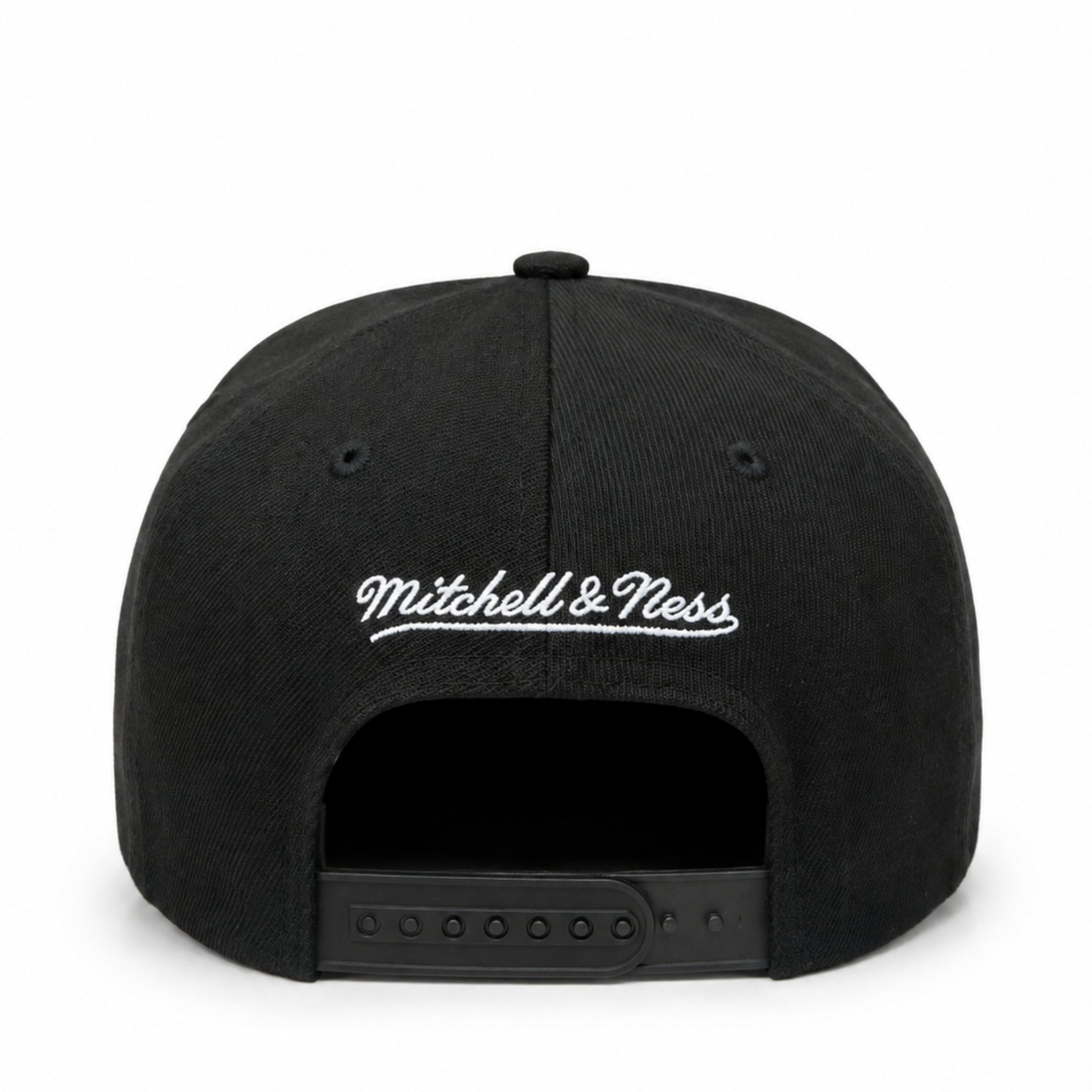 Los Angeles Dodgers Black Royal Blue A Frame Snapback Hat back view
