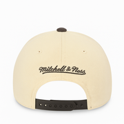 back of San Diego Padres Ivory Brown Corduroy Pro Crown Fit Snapback