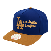 Los Angeles Dodgers Side Script Royal Blue Pro Pinch Fit Snapback