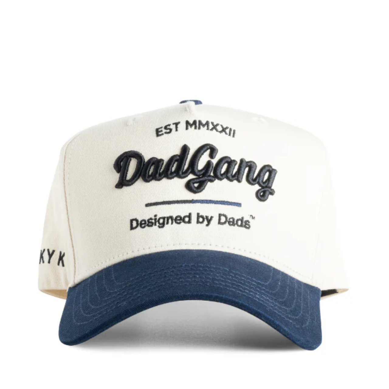 Dad Gang Horsepower Navy Snapback Hat