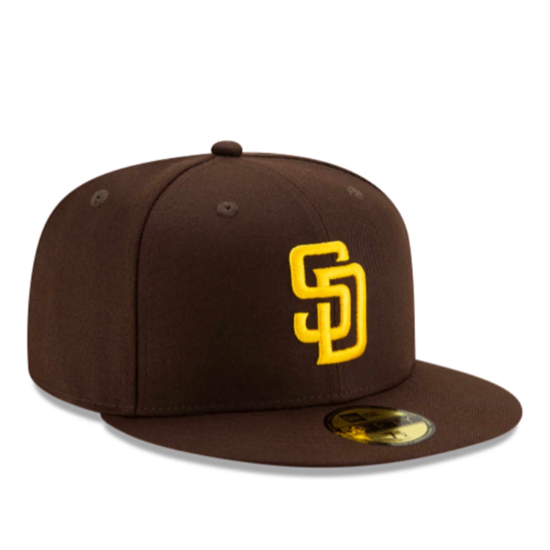 New Era San Diego Padres SD Authentic Collection 59FIFTY Fitted Hat front right view