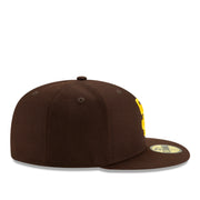 New Era San Diego Padres SD Authentic Collection 59FIFTY Fitted Hat right side view