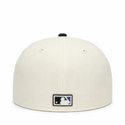 New Era Arizona Diamondbacks Chrome Black 59FIFTY Fitted Hat back view
