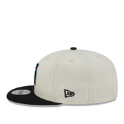 New Era Arizona Diamondbacks Localized 9FIFTY Snapback Hat - Chrome/Black 2 Tone side view