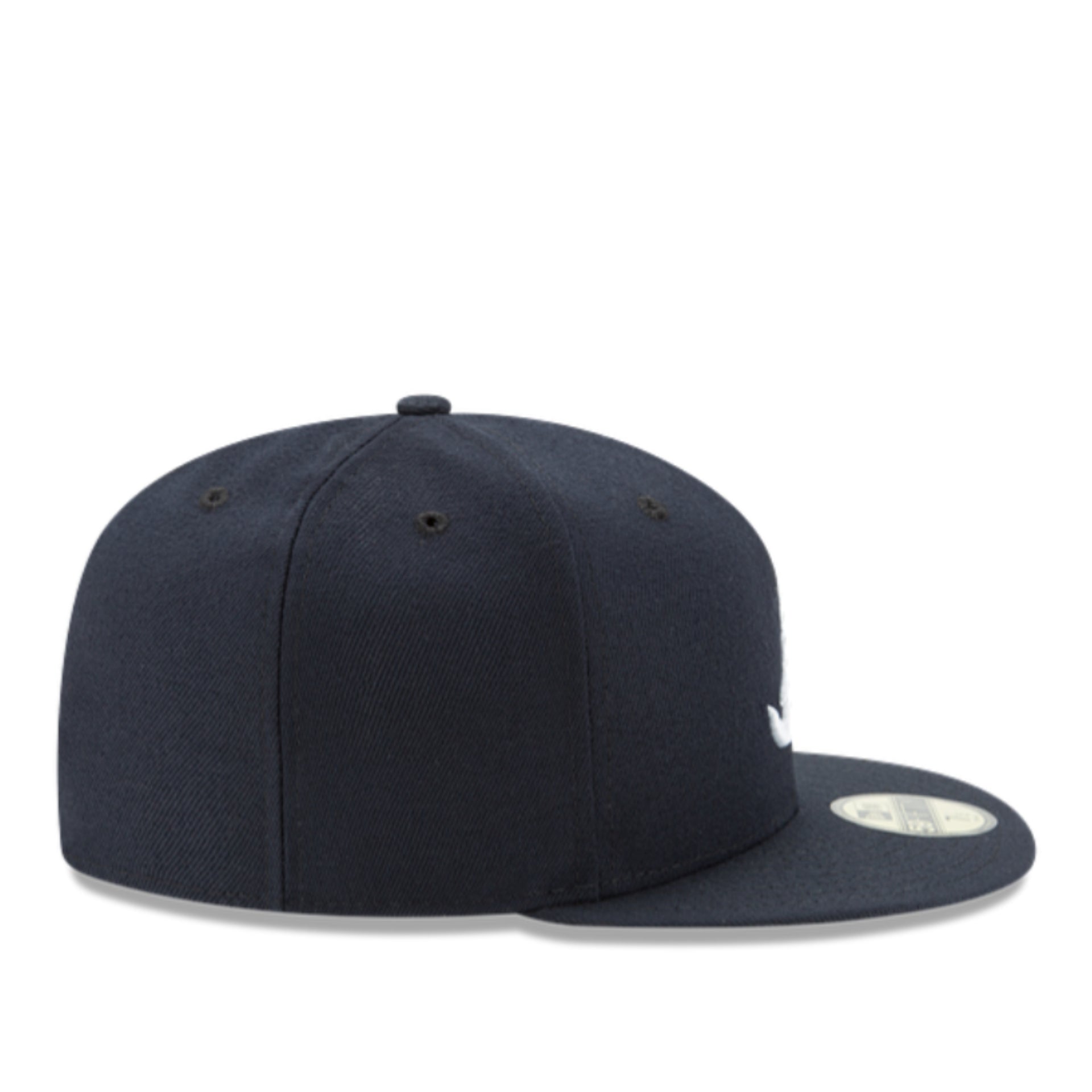 New Era Atlanta Braves Navy 59FIFTY Fitted Hat right side view