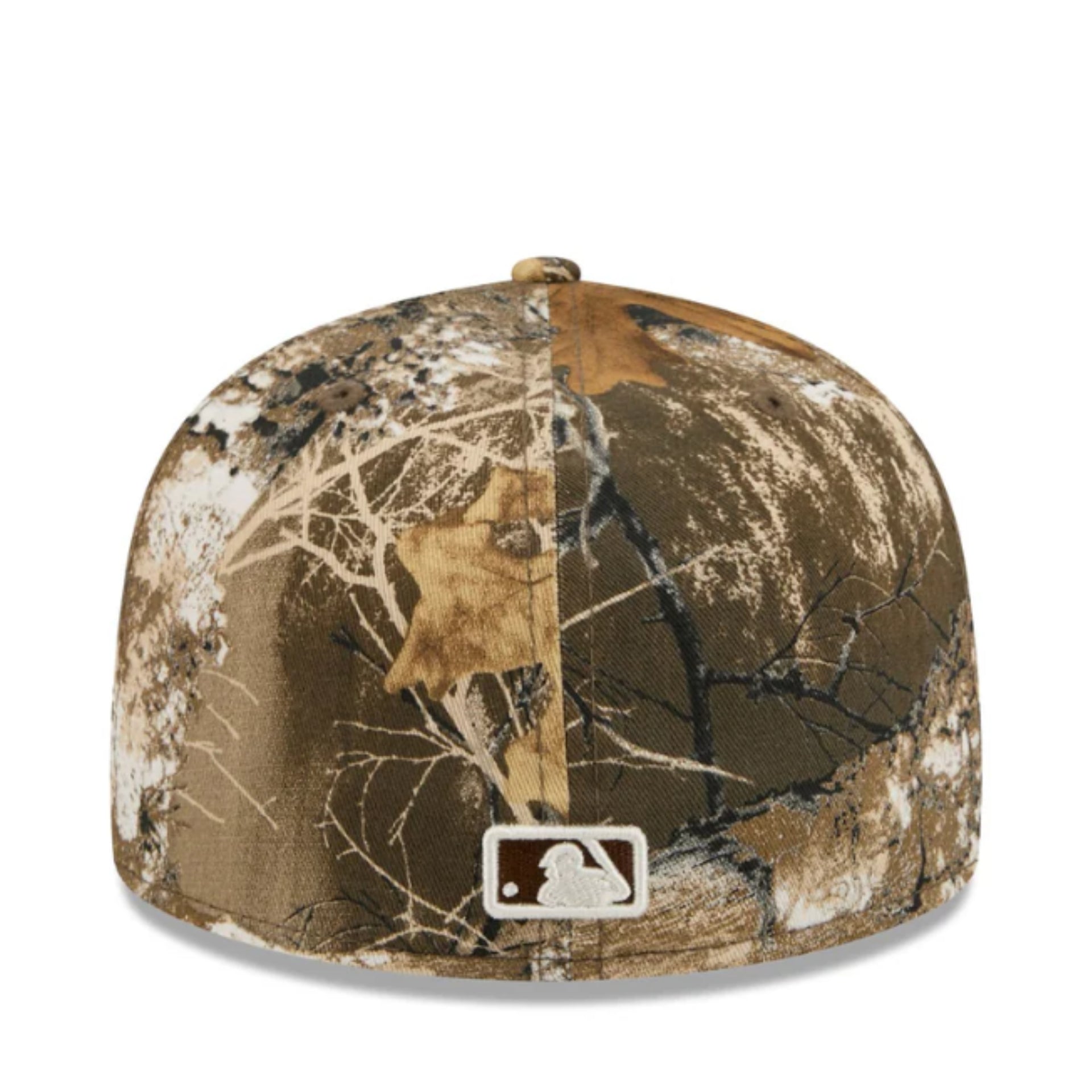 New Era Atlanta Braves Real Tree 59FIFTY Fitted Hat back view