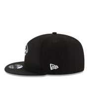 New Era Atlanta Falcons Black White 9FIFTY Snapback Hat side view