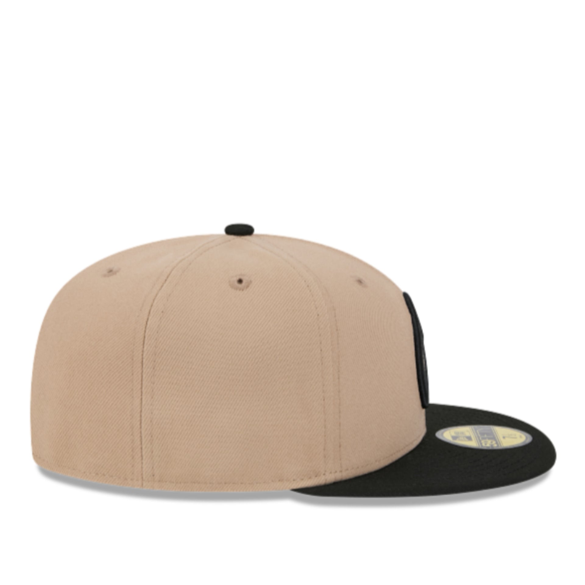 New Era Baltimore Orioles Khaki Black 59FIFTY Fitted Hat right side view
