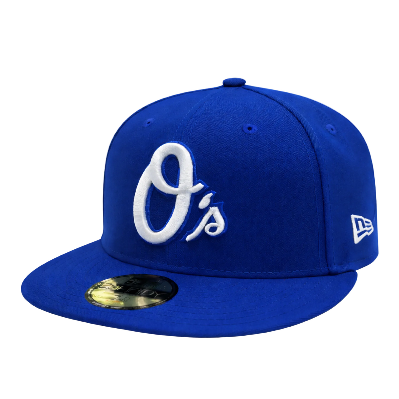 New Era Baltimore Orioles 59FIFTY Fitted Hat Royal Blue front view