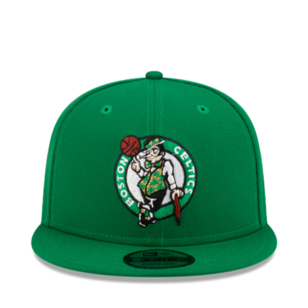 New Era Boston Celtics Green 9FIFTY Snapback Hat front view