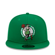 New Era Boston Celtics Green 9FIFTY Snapback Hat front view