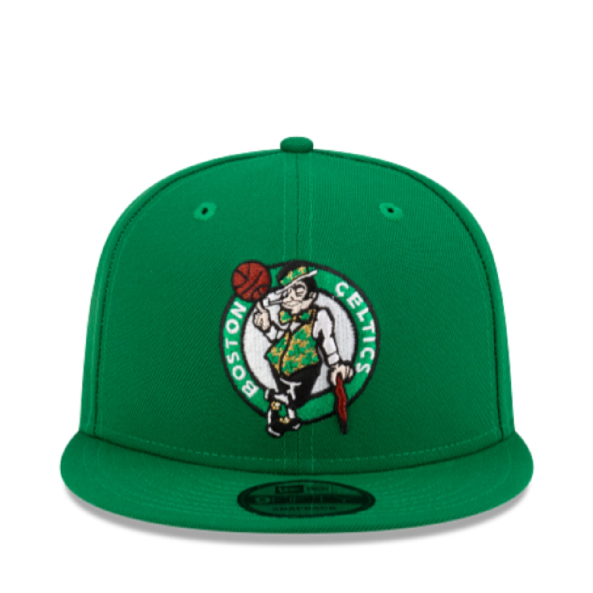 New Era Boston Celtics Green 9FIFTY Snapback Hat front view