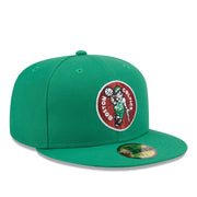 New Era Boston Celtics 1968-1977 Green 59FIFTY Fitted Hat front right view
