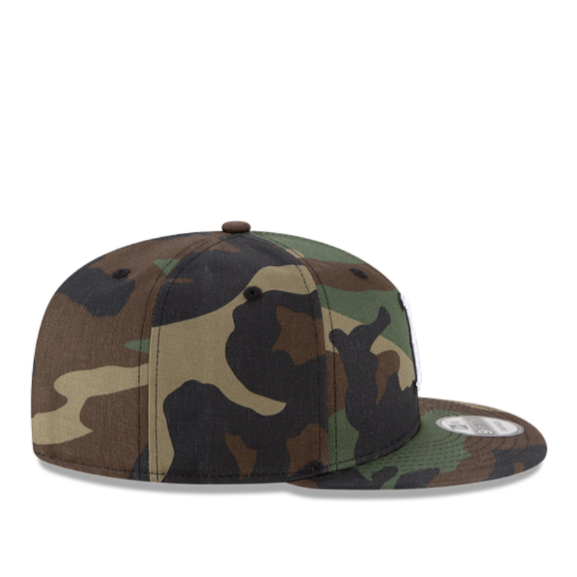 New Era Boston Red Sox Camo Green 9FIFTY Snapback side view