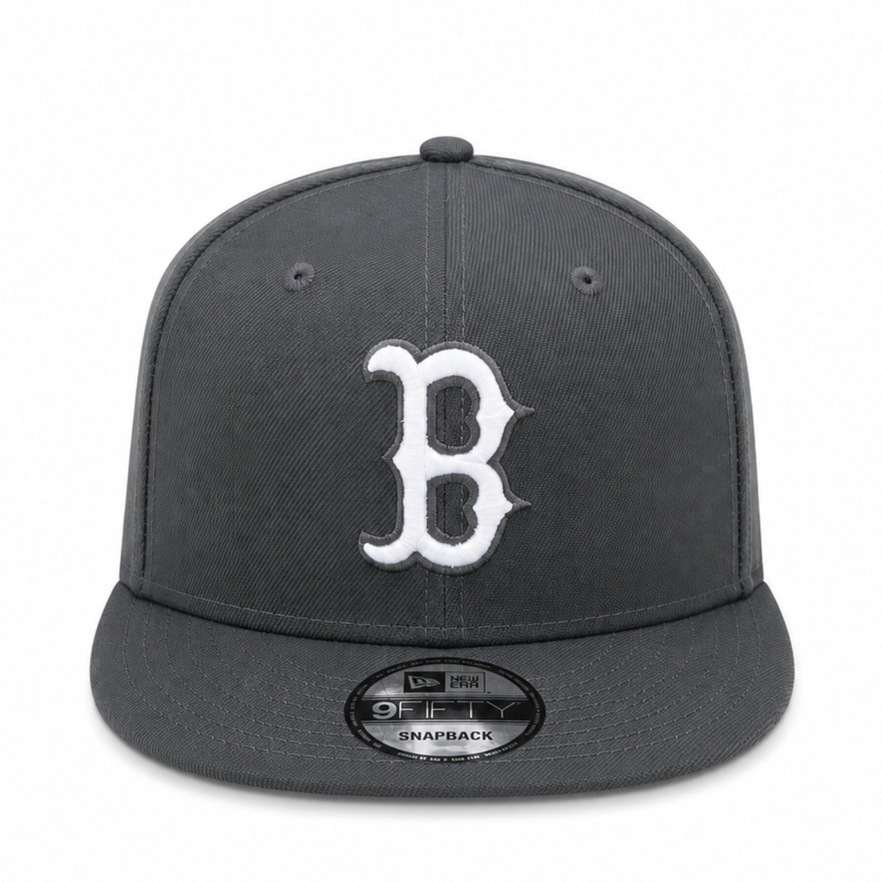New Era Boston Red Sox 9FIFTY Snapback Hat - Dark Gray front view