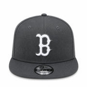 New Era Boston Red Sox 9FIFTY Snapback Hat - Dark Gray front view