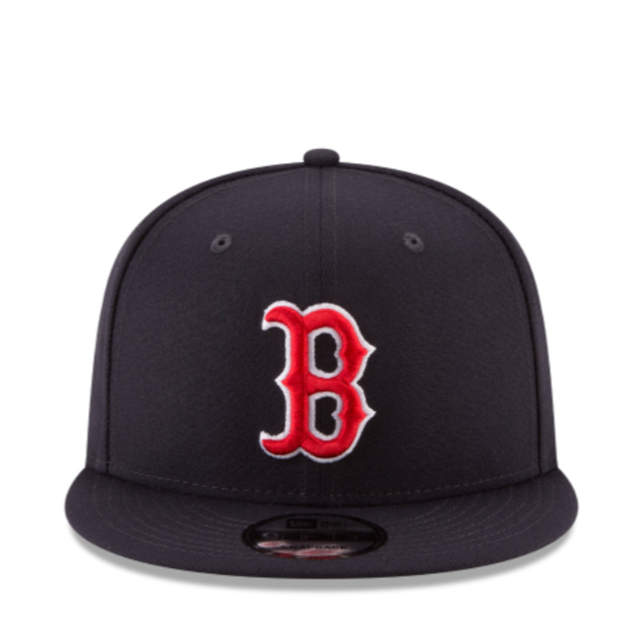 New Era Boston Red Sox Navy 9FIFTY Snapback Hat front view