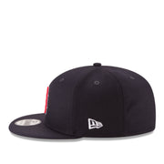 New Era Boston Red Sox Navy 9FIFTY Snapback Hat left side view