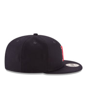New Era Boston Red Sox Navy 9FIFTY Snapback Hat side view