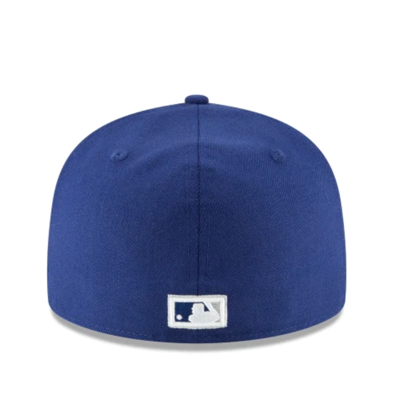 New Era Brooklyn Dodgers royal blue white logo 59fifty fitted hat back view