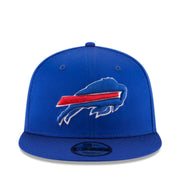 New Era NFL Buffalo Bills 9FIFTY Snapback Hat - Blue front view
