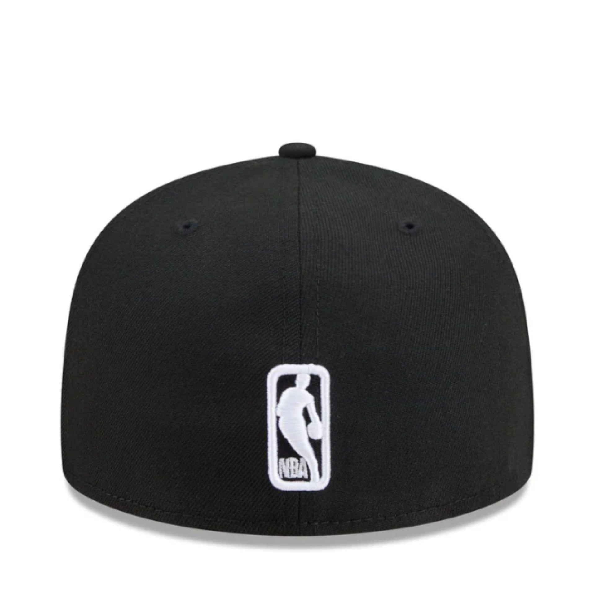 New Era Chicago Bulls Black Gray 59FIFTY Fitted Hat back view
